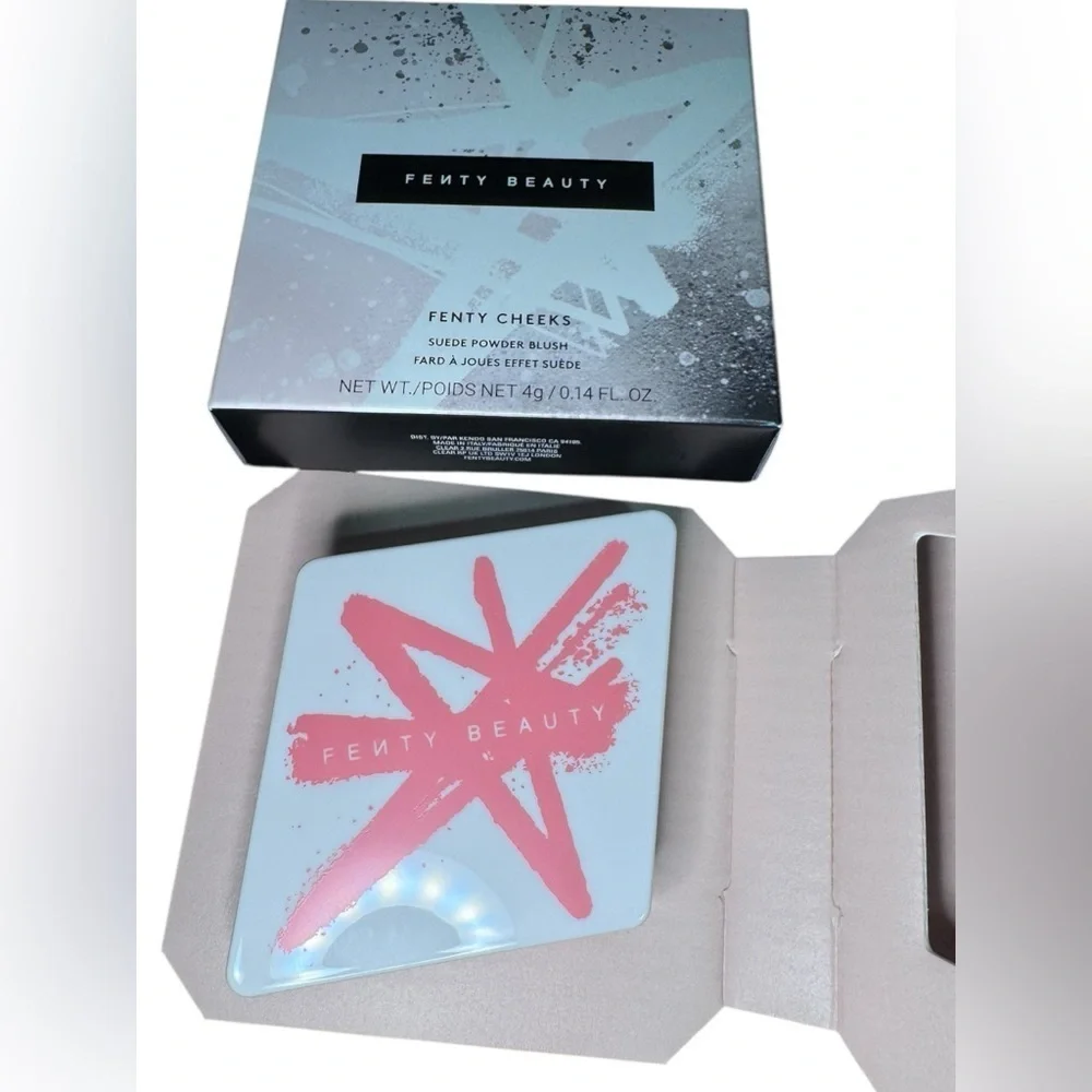 FENTY Cheeks Suede Powder Blush Brand New in Box Long-lasting High Performance